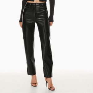 aritzia the melina pant in black size 4